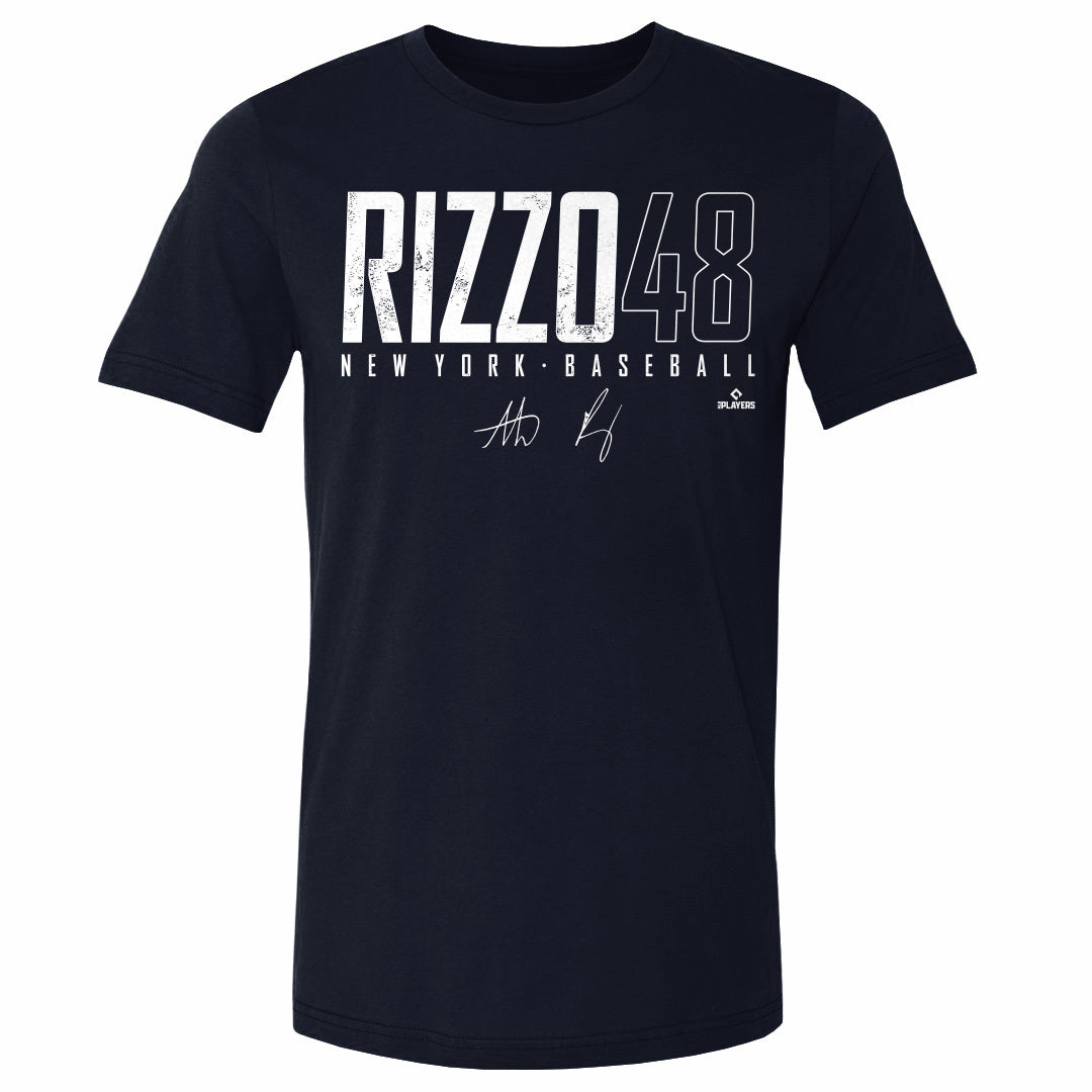 Anthony Rizzo Shirt, New York Baseball Men's Cotton T-Shirt