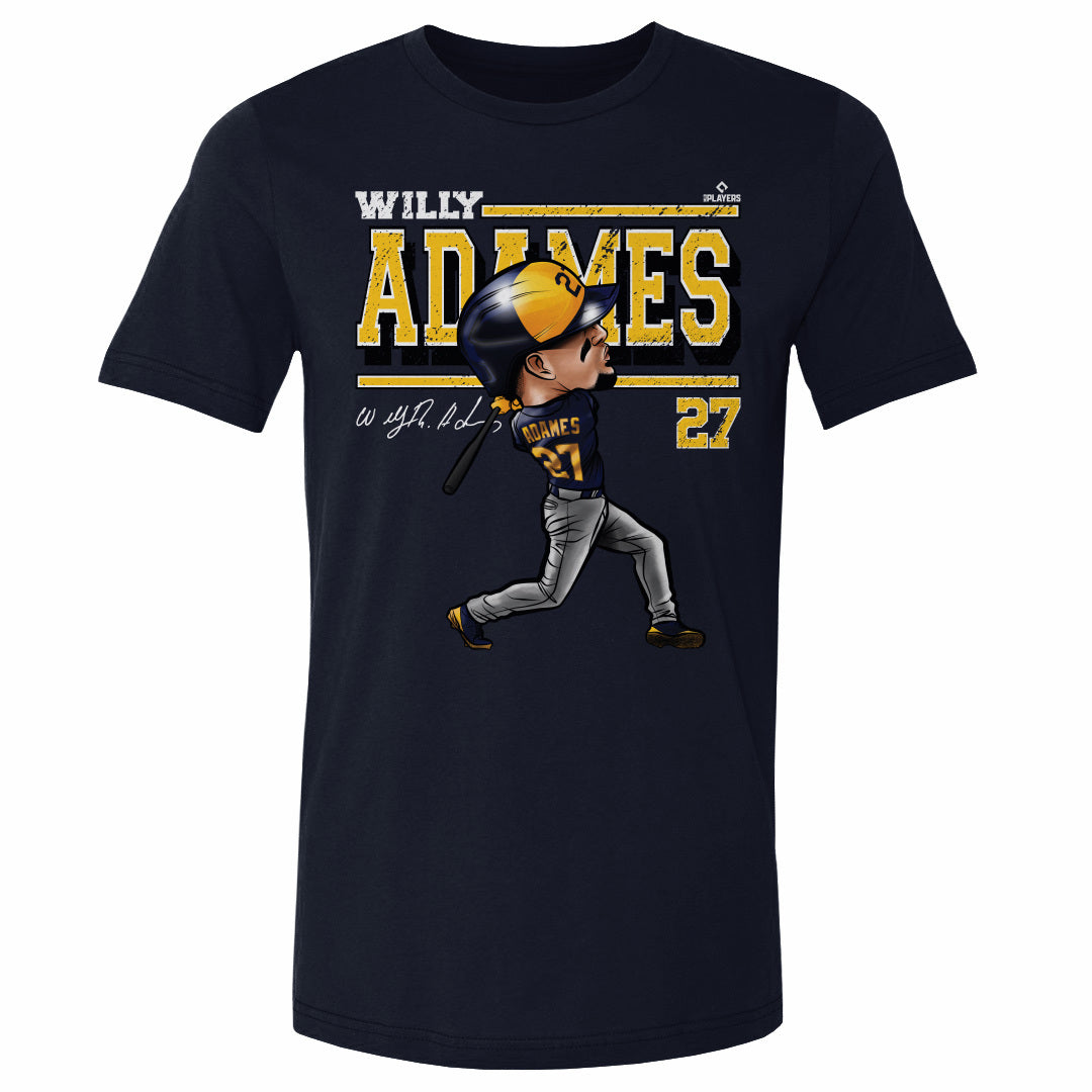  Willy Adames Shirt (Cotton, Small, True Navy) - Willy