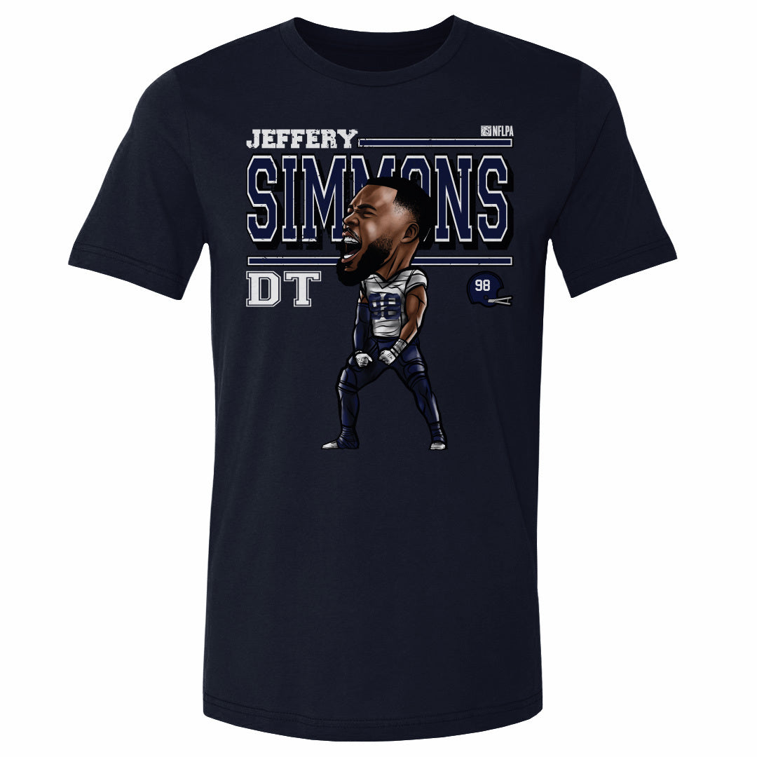 Jeffery Simmons Men&#39;s Cotton T-Shirt | 500 LEVEL