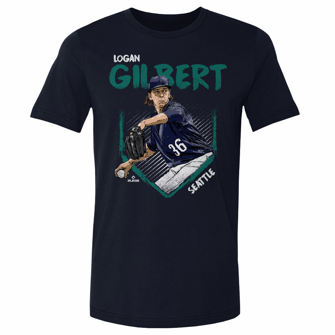 Logan Gilbert Men&#39;s Cotton T-Shirt | 500 LEVEL