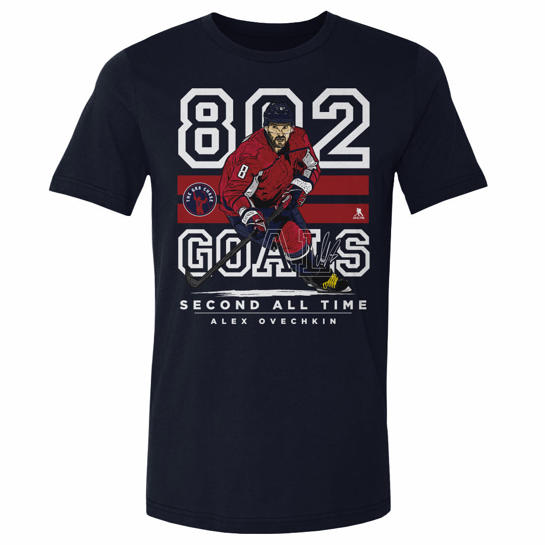 Alex Ovechkin Men&#39;s Cotton T-Shirt | 500 LEVEL