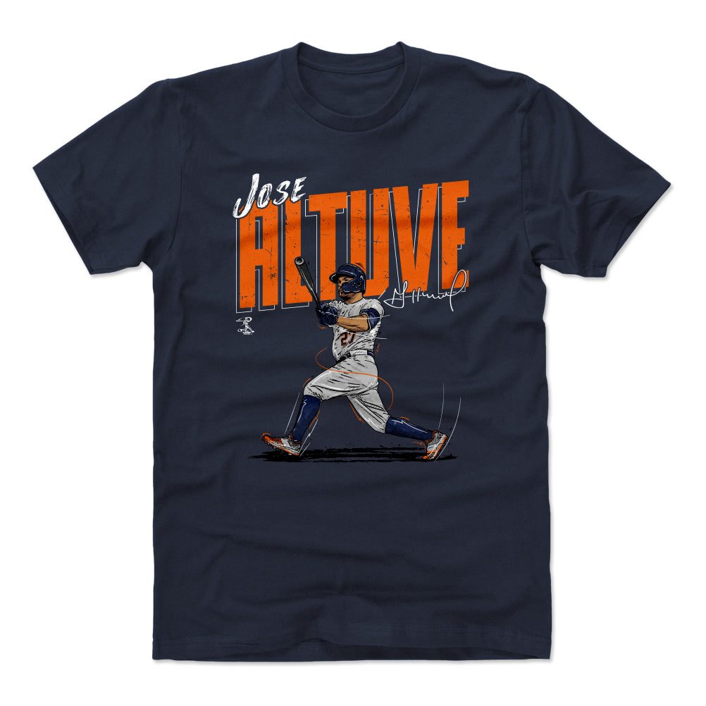 Houston Astros Men's 500 Level Jose Altuve Houston White T-Shirt