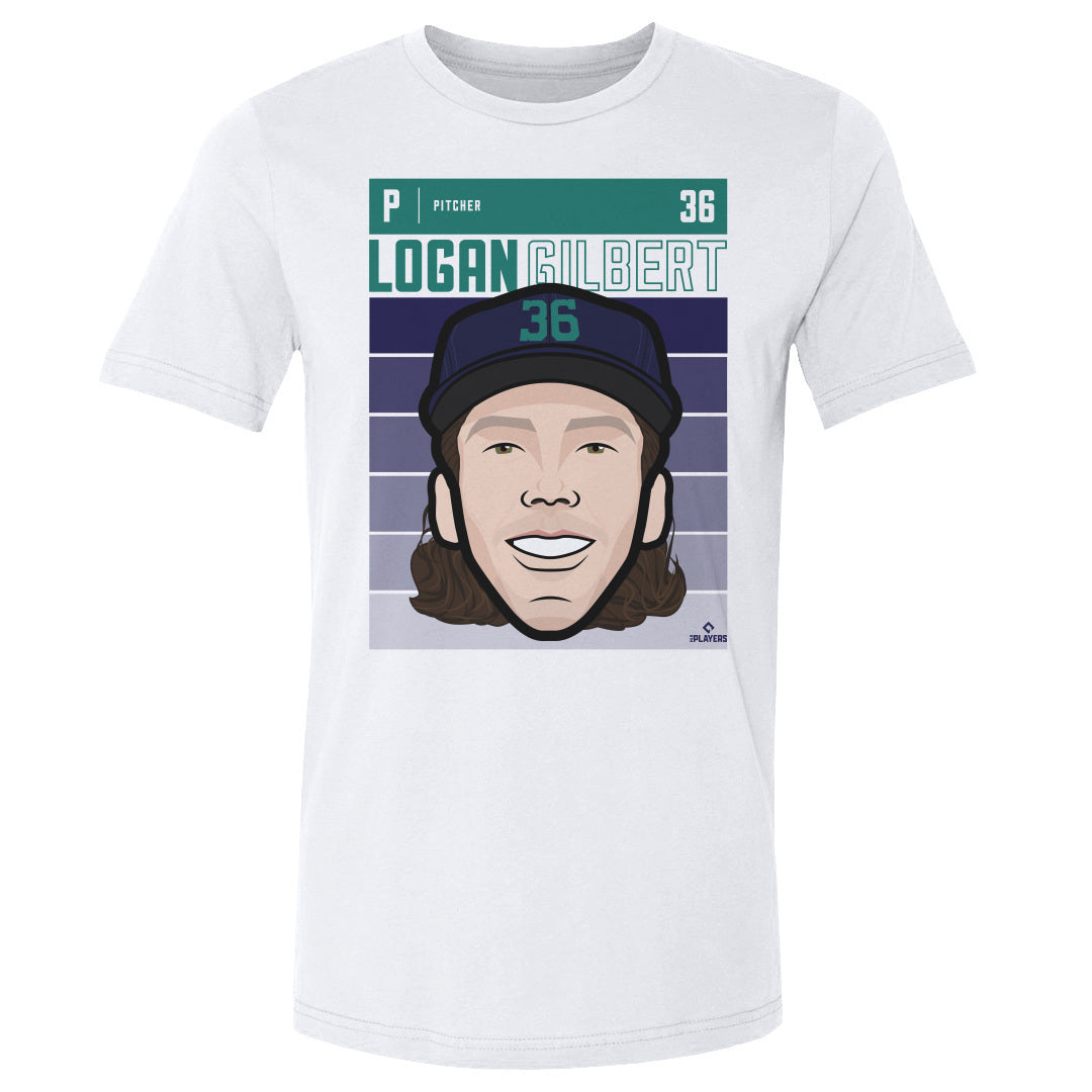 Logan Gilbert Men&#39;s Cotton T-Shirt | 500 LEVEL