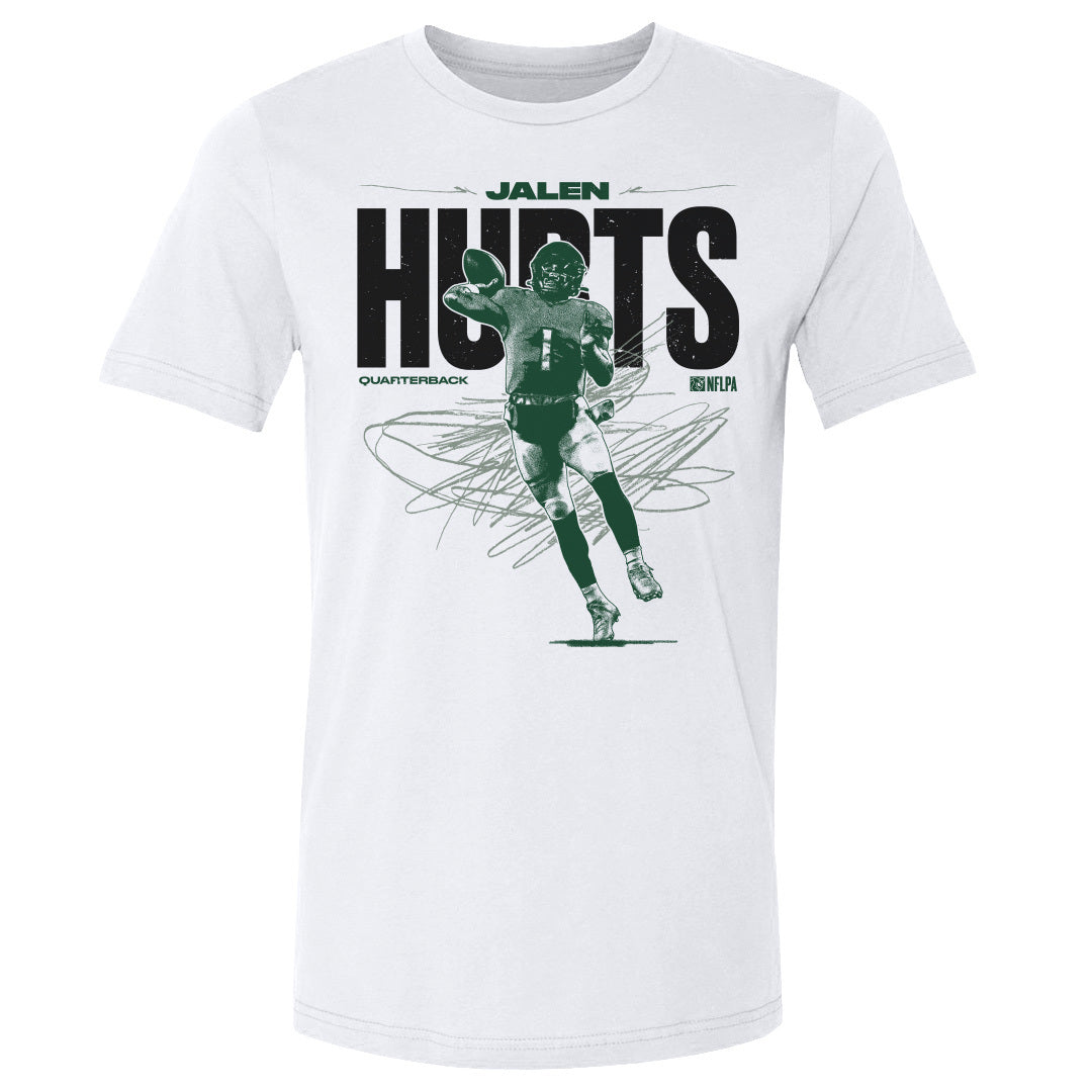 Jalen Hurts Men&#39;s Cotton T-Shirt | 500 LEVEL