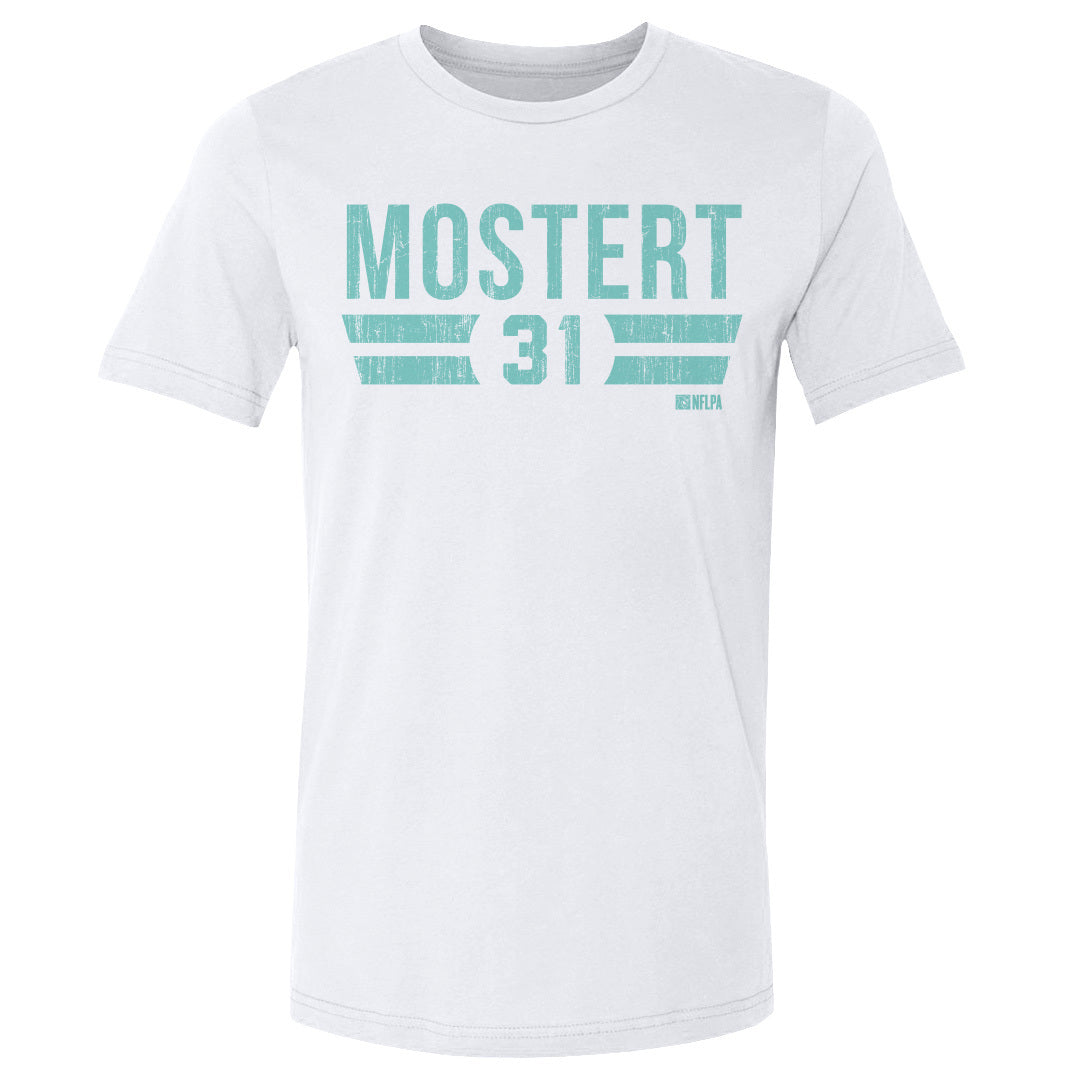 Raheem Mostert Shirt, Miami Football Men's Cotton T-Shirt