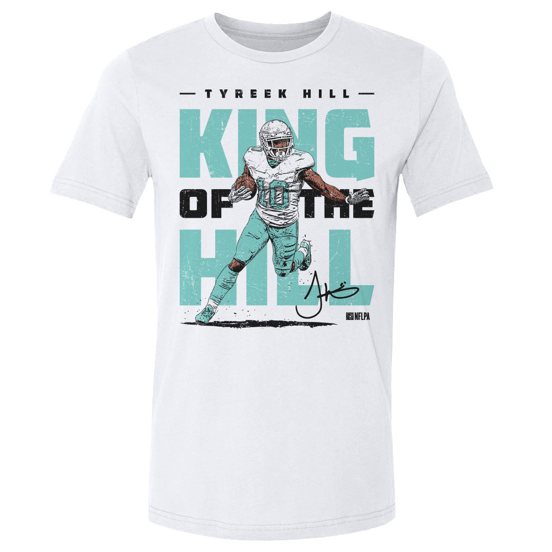 Tyreek Hill Shirt, Miami Football Men's Cotton T-Shirt