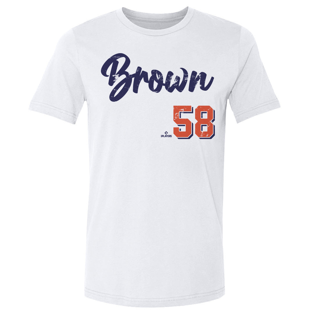 Hunter Brown Men&#39;s Cotton T-Shirt | 500 LEVEL