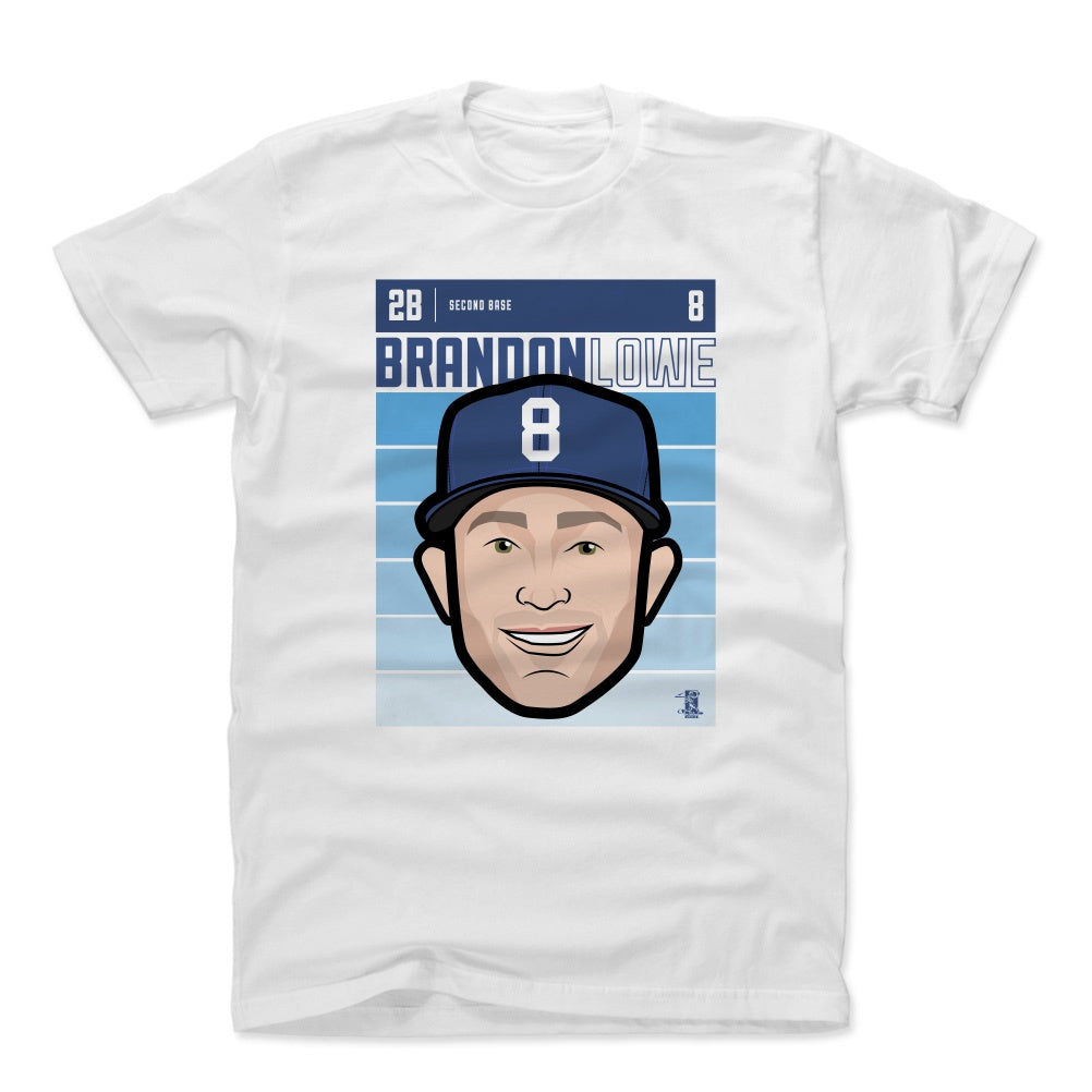 Brandon Lowe Shirt, Tampa Bay Baseball Men's Cotton T-Shirt