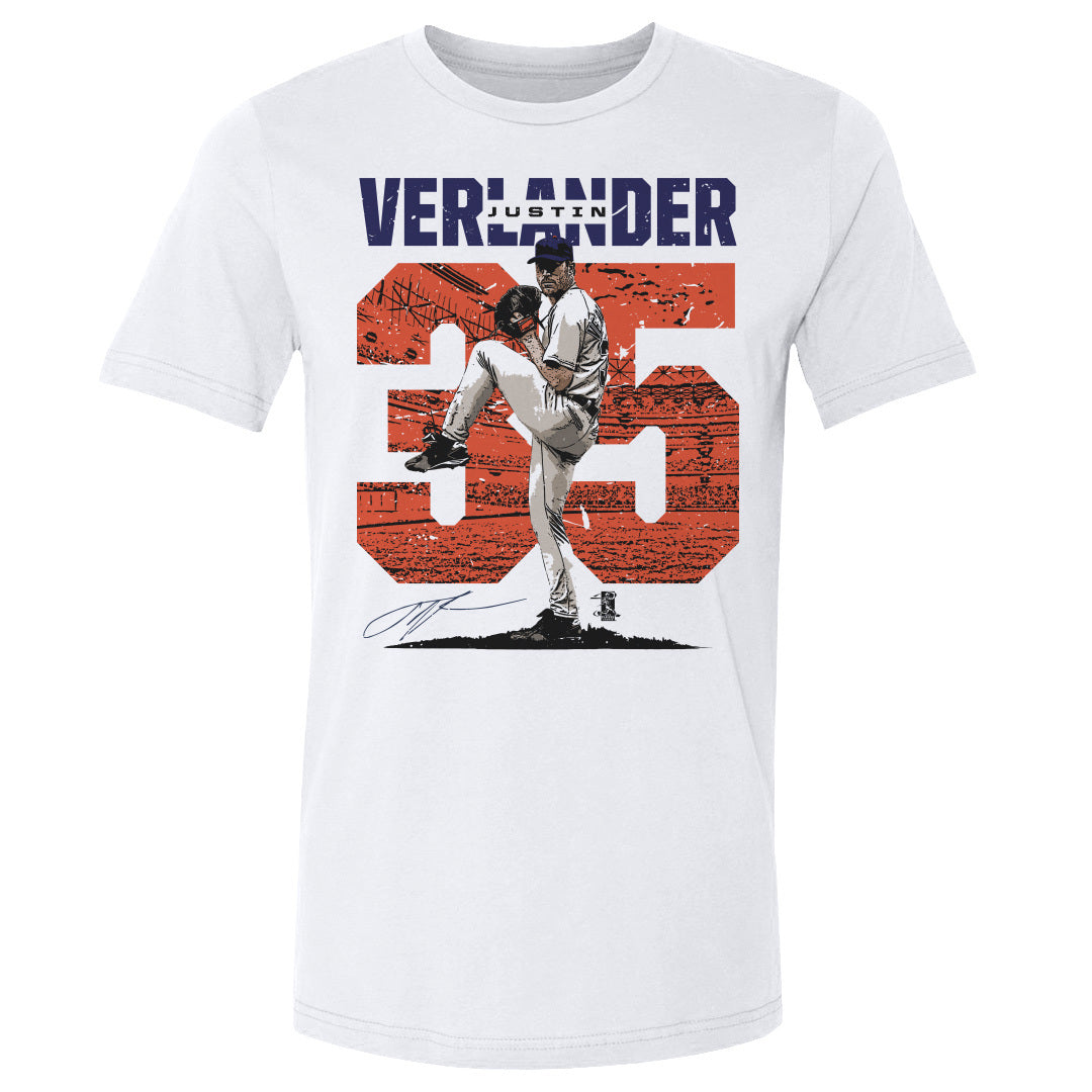 Justin Verlander Men&#39;s Cotton T-Shirt | 500 LEVEL