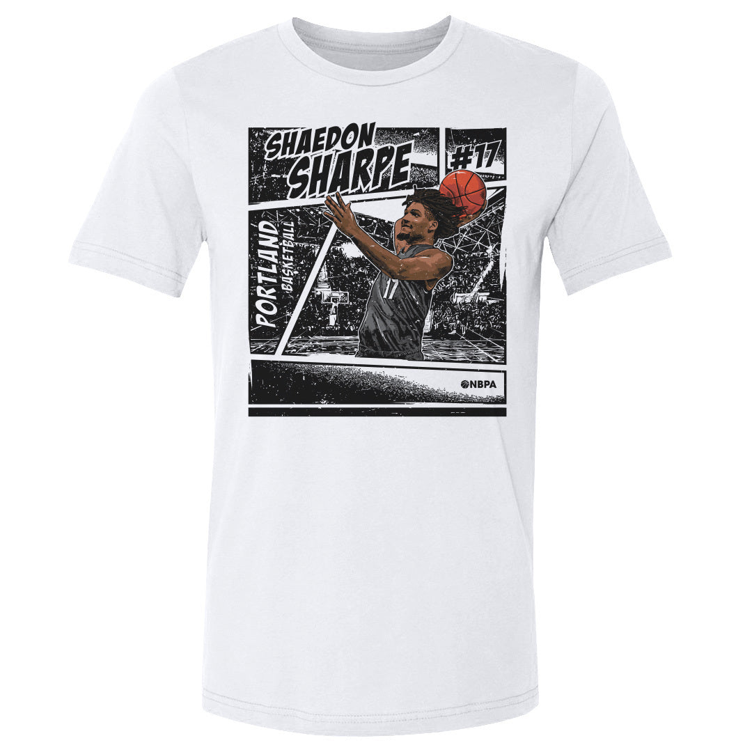 Shaedon Sharpe Men&#39;s Cotton T-Shirt | 500 LEVEL