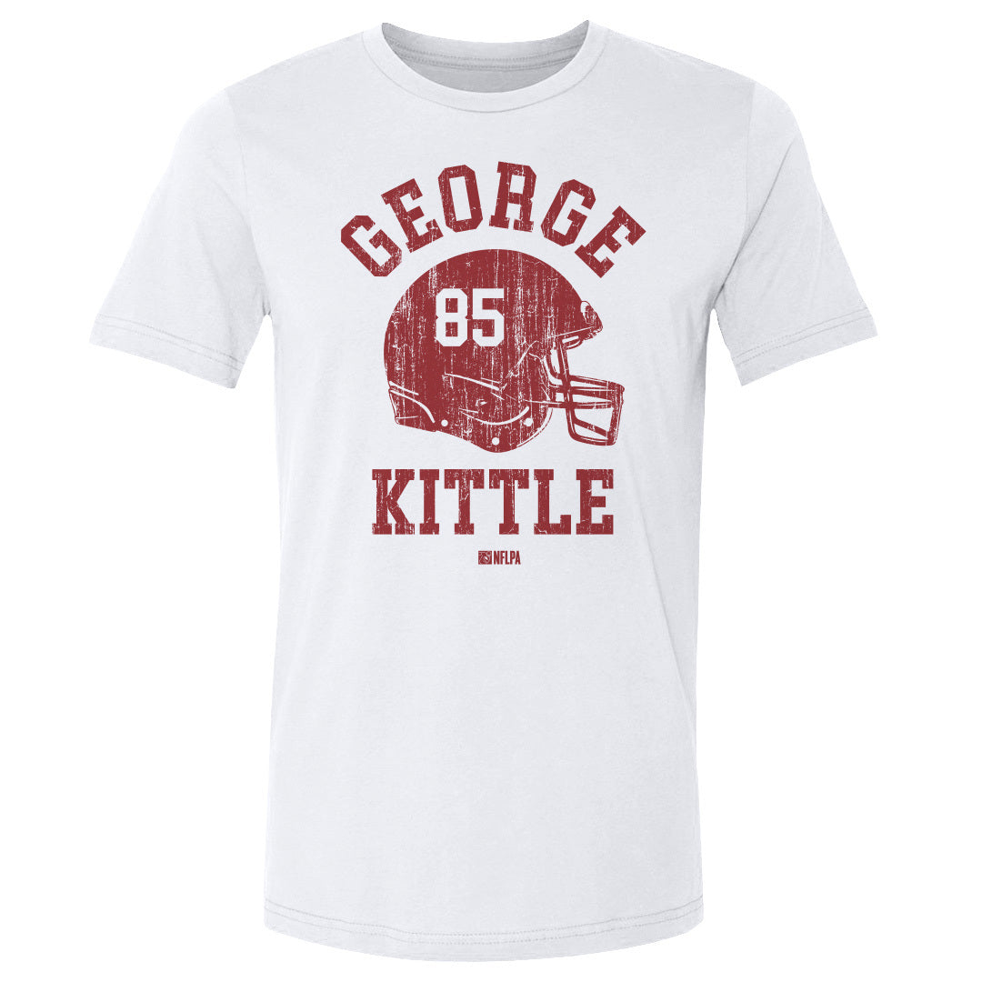 George Kittle Men&#39;s Cotton T-Shirt | 500 LEVEL