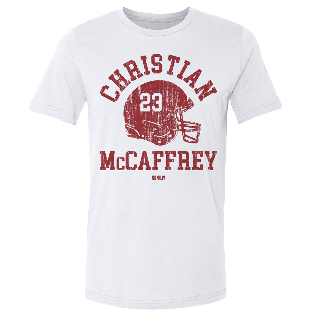 Christian McCaffrey Men&#39;s Cotton T-Shirt | 500 LEVEL