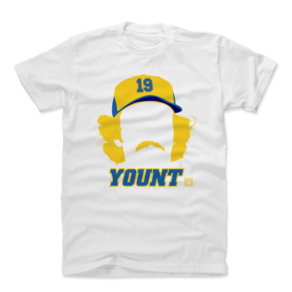 Robin Yount Shirt  Milwaukee Baseball Hall of Fame Men's Cotton T