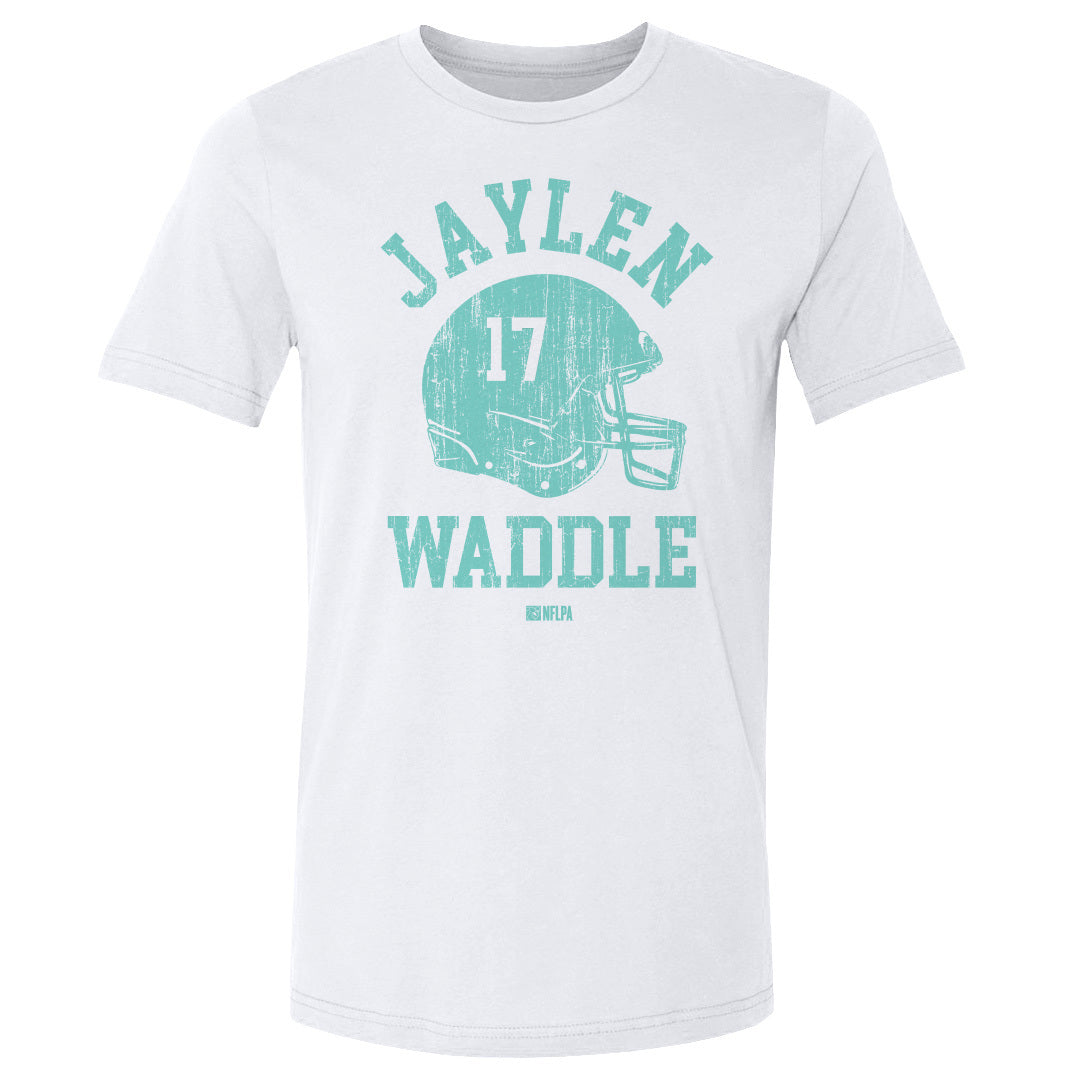 Jaylen Waddle Shirt, Miami Football Men's Cotton T-Shirt