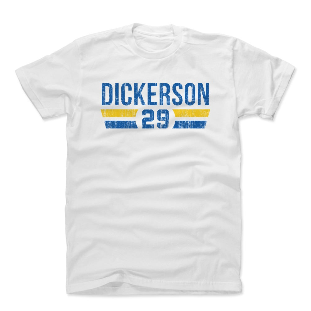 Men's 500 Level Eric Dickerson Los Angeles White Shirt