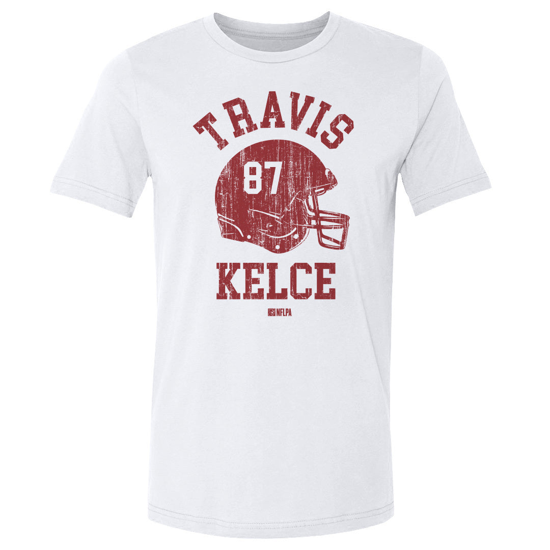 Travis Kelce Men&#39;s Cotton T-Shirt | 500 LEVEL