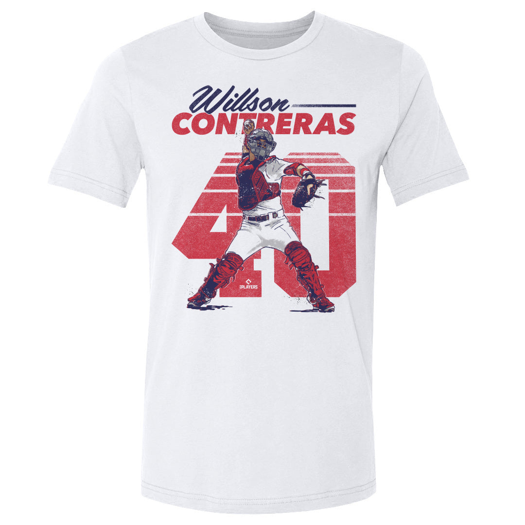 Willson Contreras Men&#39;s Cotton T-Shirt | 500 LEVEL