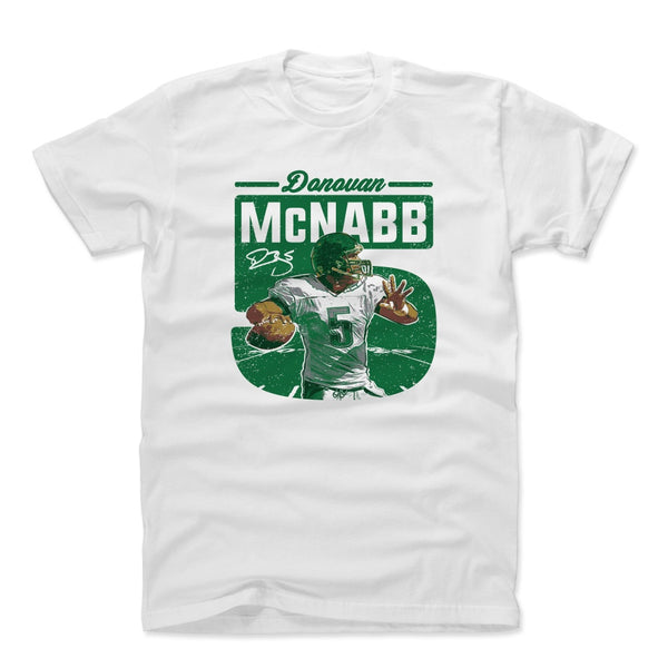 Philadelphia Eagles Men's 500 Level Donovan McNabb Philadelphia White Shirt