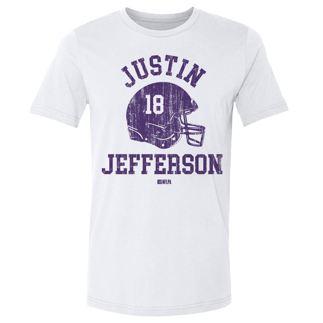 Justin Jefferson Men&#39;s Cotton T-Shirt | 500 LEVEL