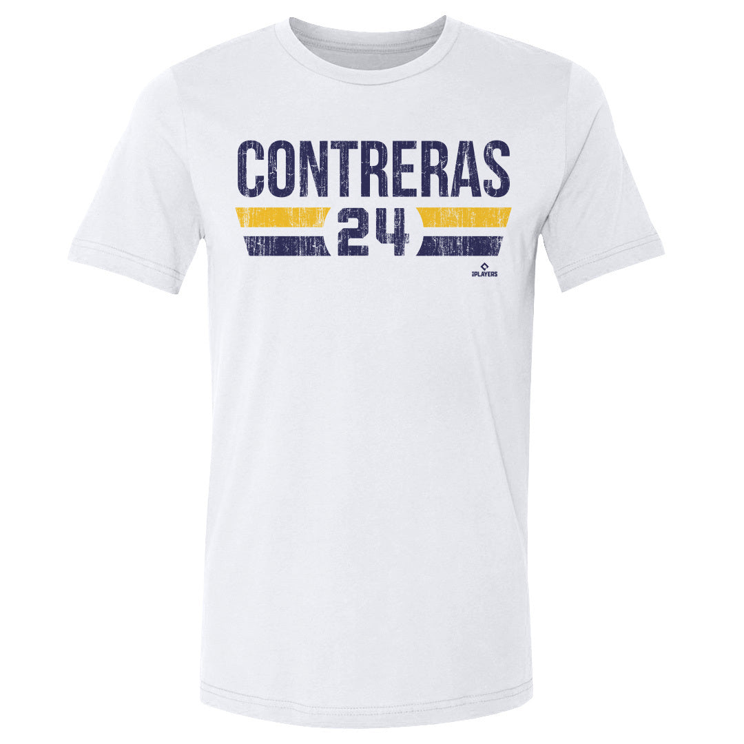 William Contreras Men&#39;s Cotton T-Shirt | 500 LEVEL