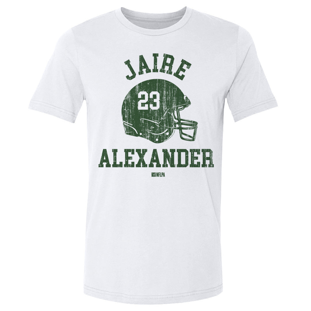 Jaire Alexander Shirt  Green Bay Football Men's Cotton T-Shirt