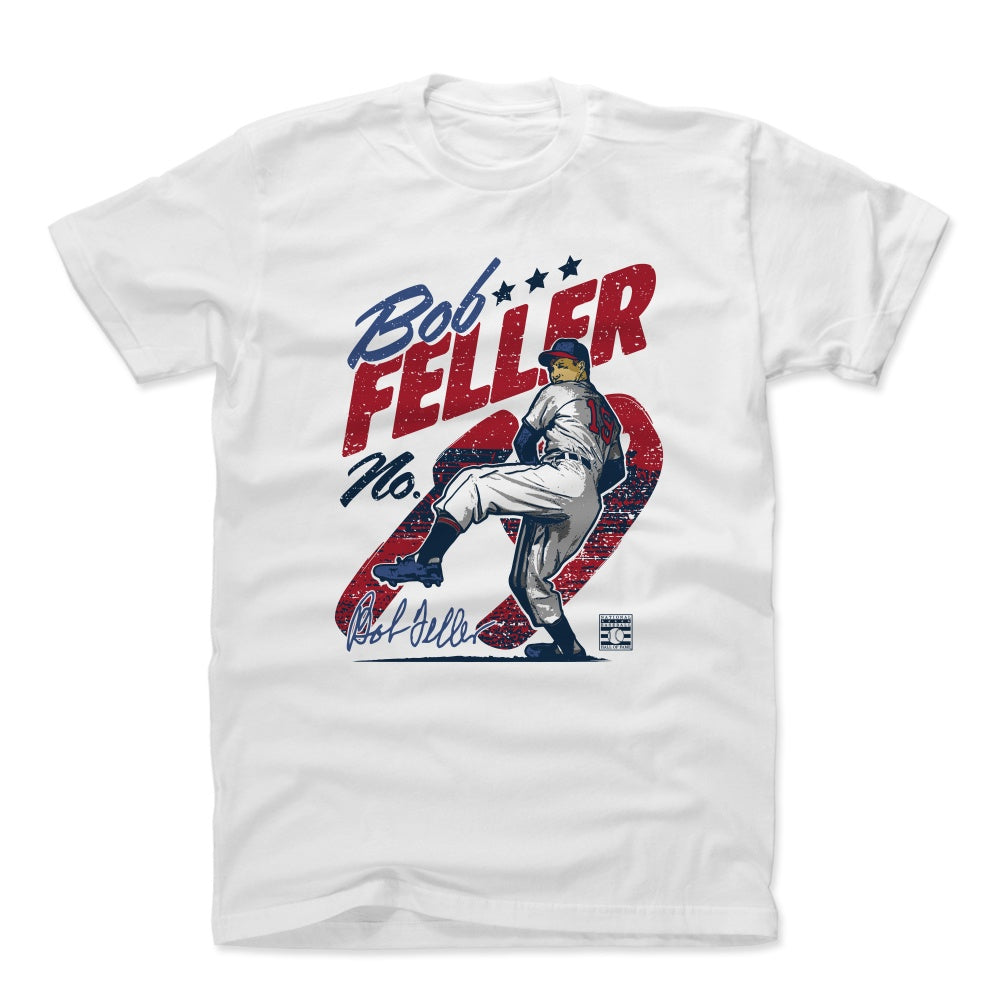 Cleveland Baseball Retro White T shirt