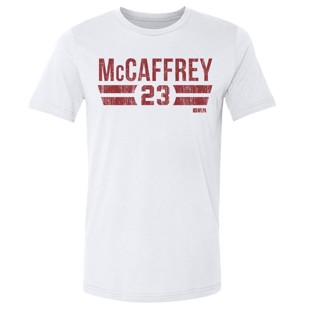 Christian McCaffrey Men&#39;s Cotton T-Shirt | 500 LEVEL