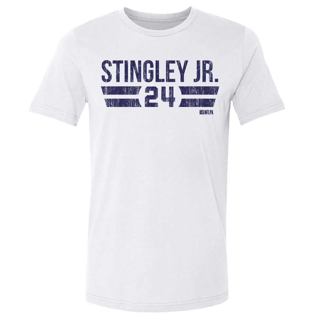 Derek Stingley Jr. Men&#39;s Cotton T-Shirt | 500 LEVEL