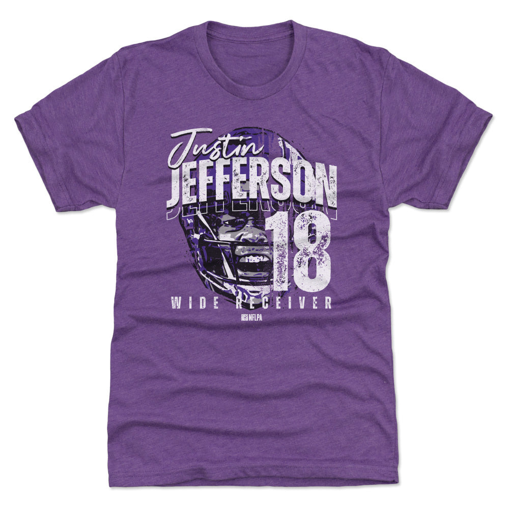 Justin Jefferson Shirt, Minnesota Football Men's Cotton T-Shirt