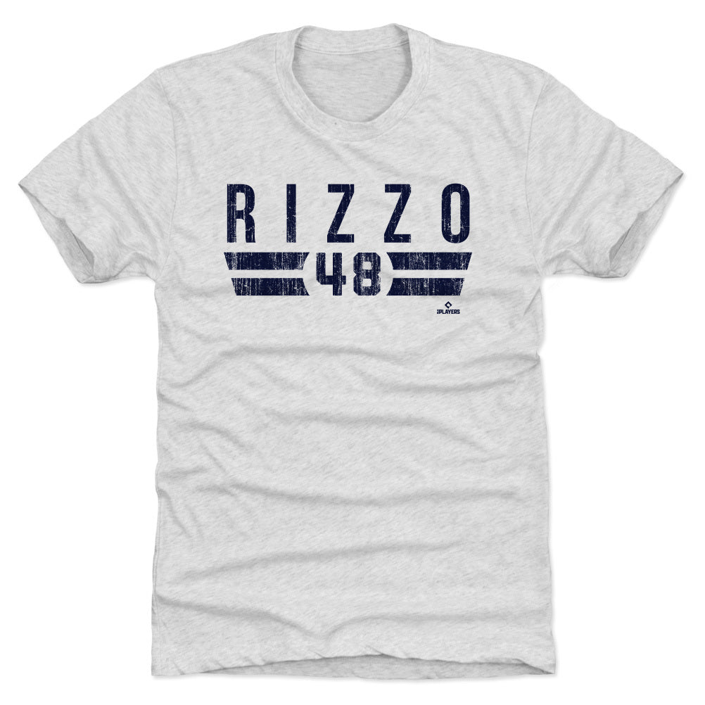  Anthony Rizzo Shirt (Cotton, Small, Heather Gray