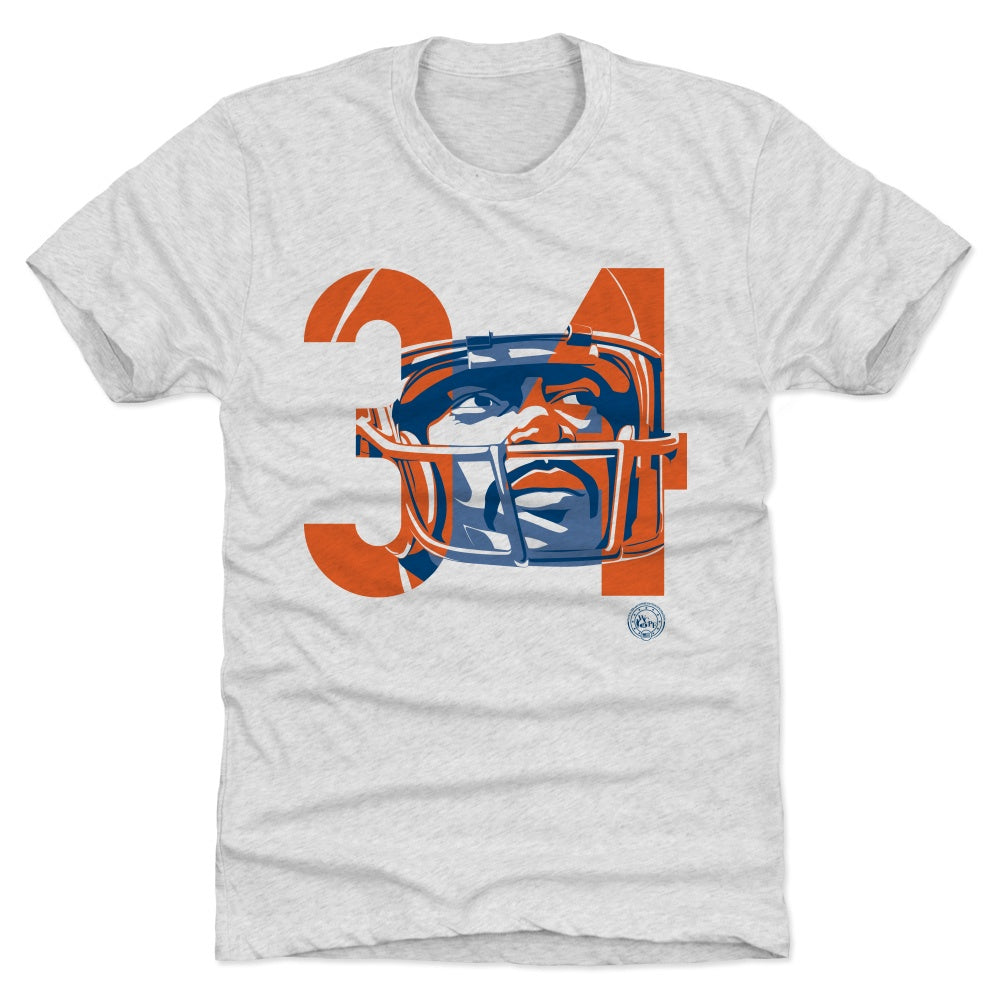 Chicago Bears Men's 500 Level Walter Payton Chicago Gray T-Shirt