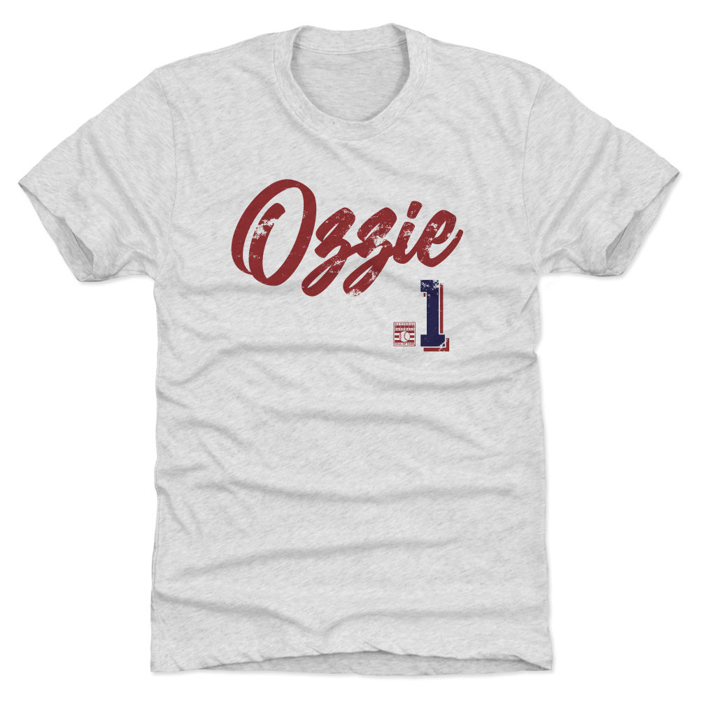 Ozzie Smith Shirt (Cotton, Small, Heather Gray
