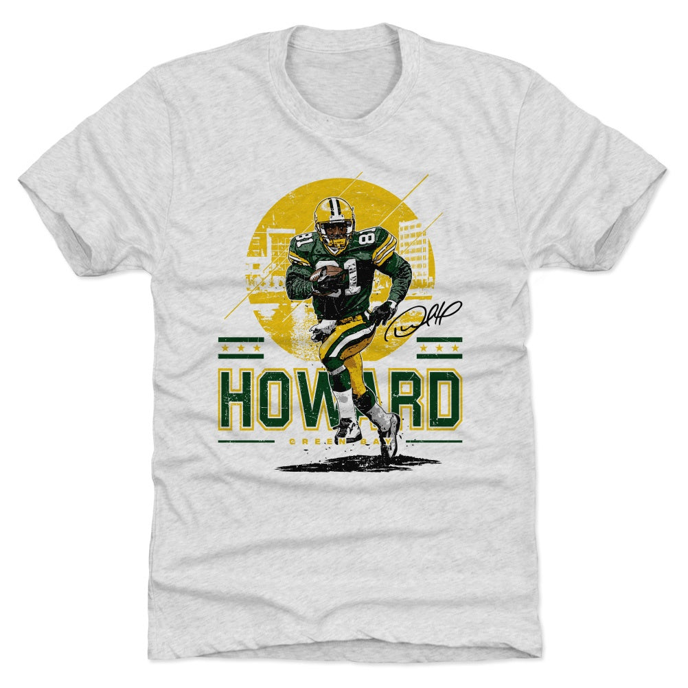 Desmond Howard Men's Premium T-Shirt - Tri Ash - Green Bay | 500 Level