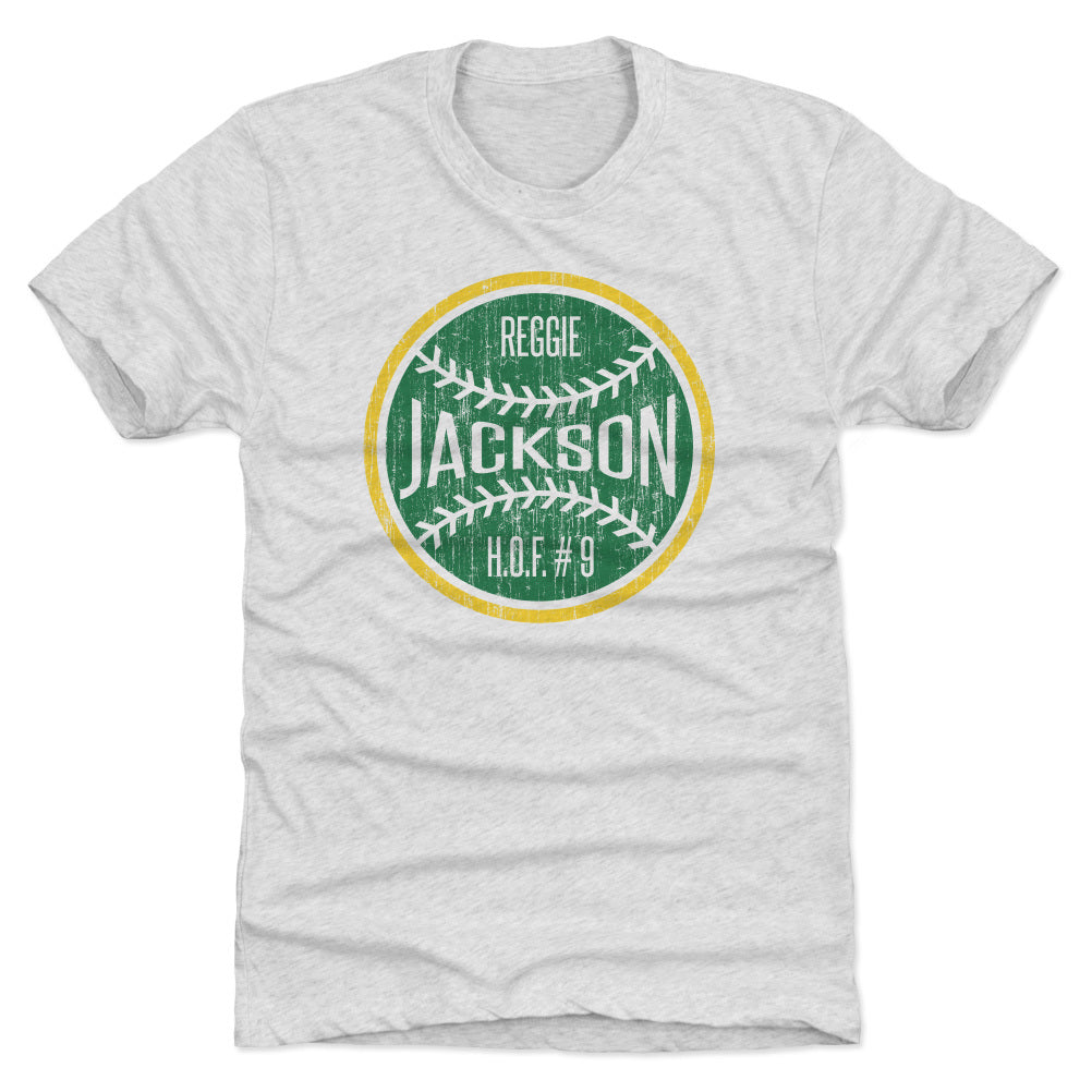  Reggie Jackson Shirt (Cotton, Small, Heather Gray