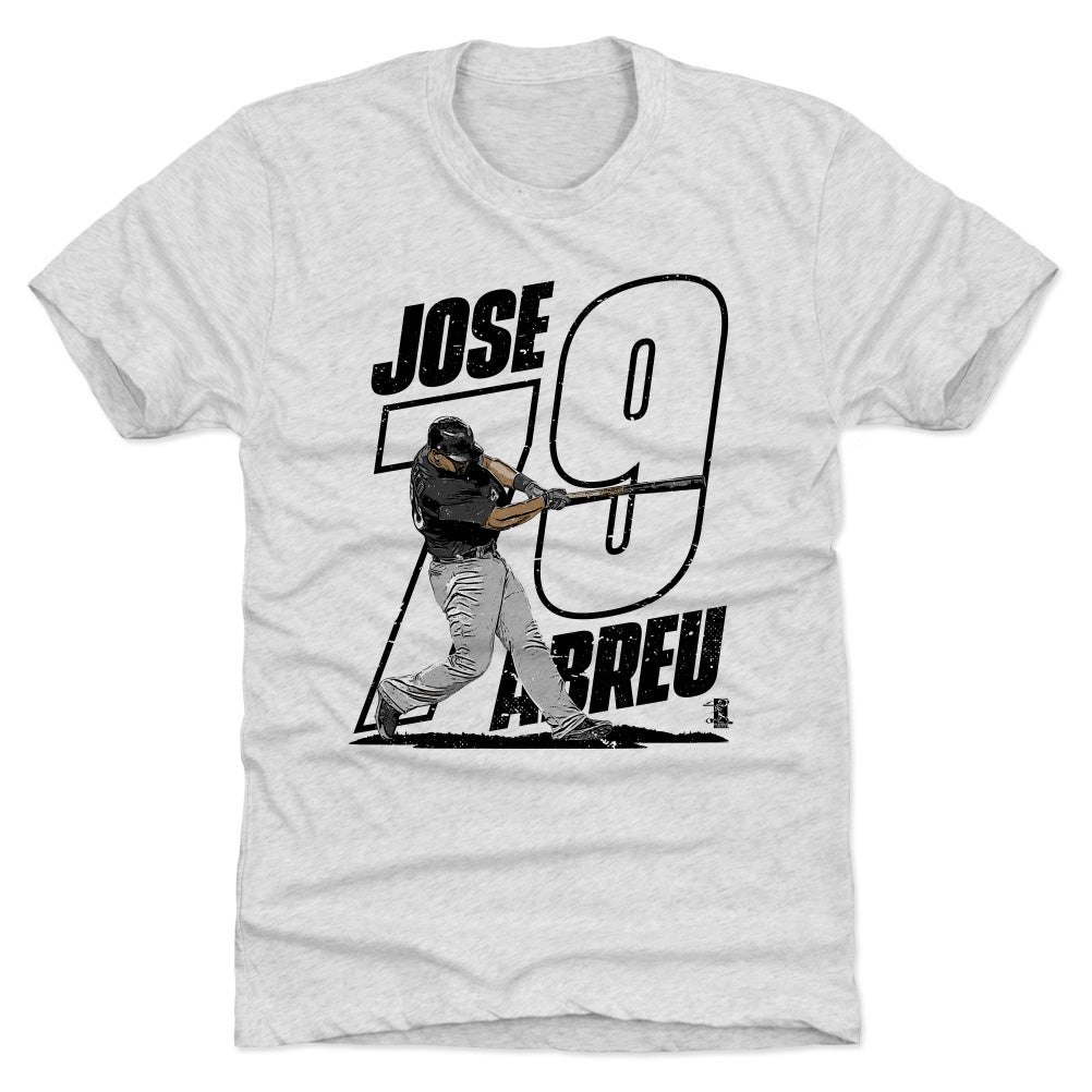 Chicago White Sox Men's 500 Level Jose Abreu Chicago White T-Shirt