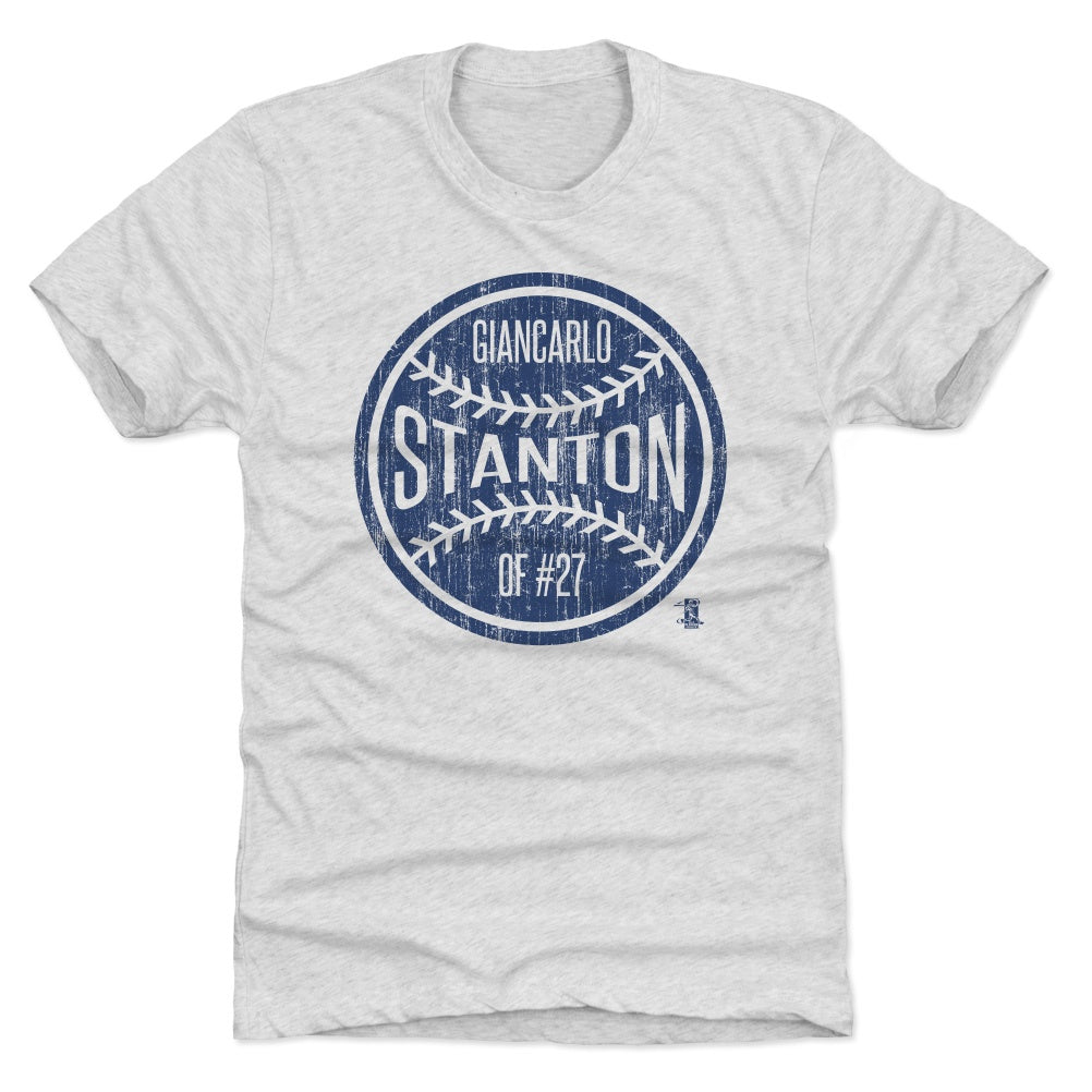 Men's 500 Level Giancarlo Stanton New York White T-Shirt