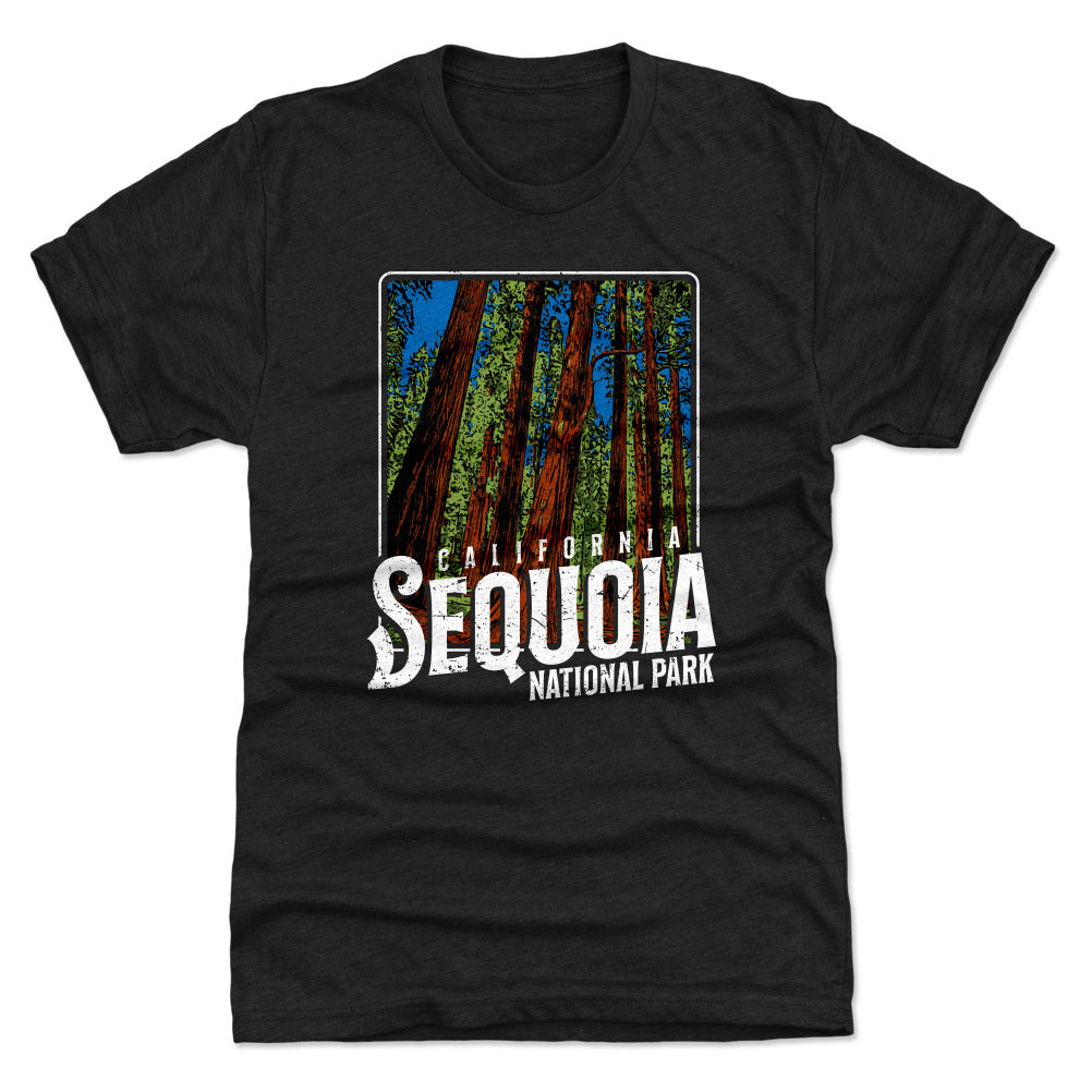 500 Level Sequoia National Park Black T-Shirt