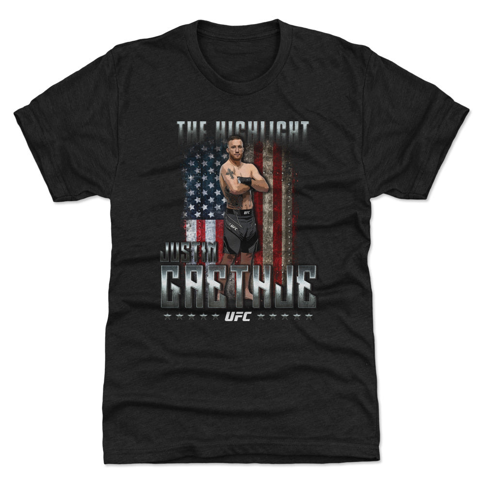 Justin Gaethje Men&#39;s Premium T-Shirt | 500 LEVEL