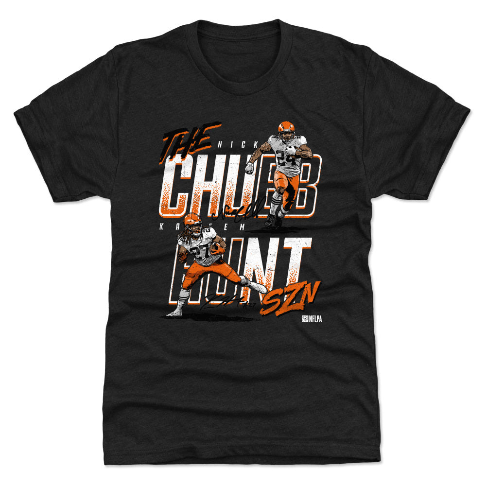 Nick Chubb T-Shirt, Cleveland Football Men's Premium T-Shirt