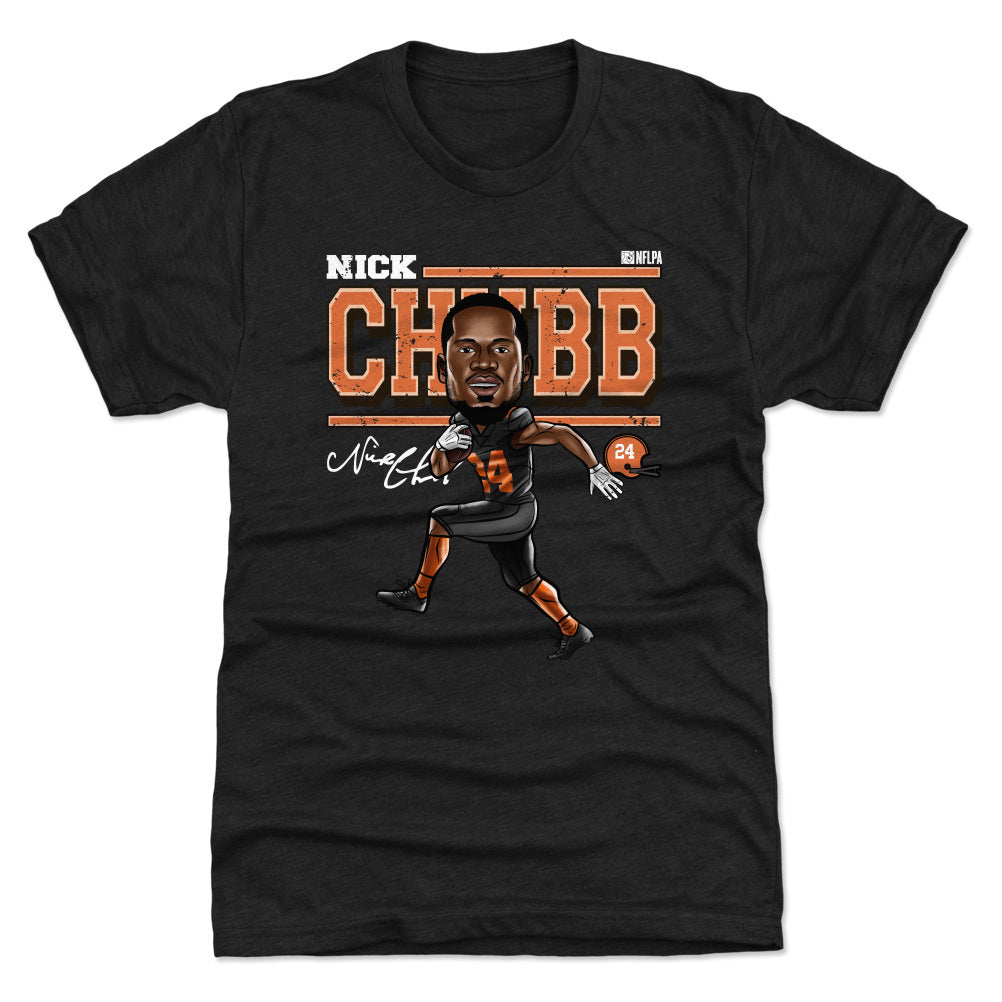 Nick Chubb T-Shirt, Cleveland Football Men's Premium T-Shirt