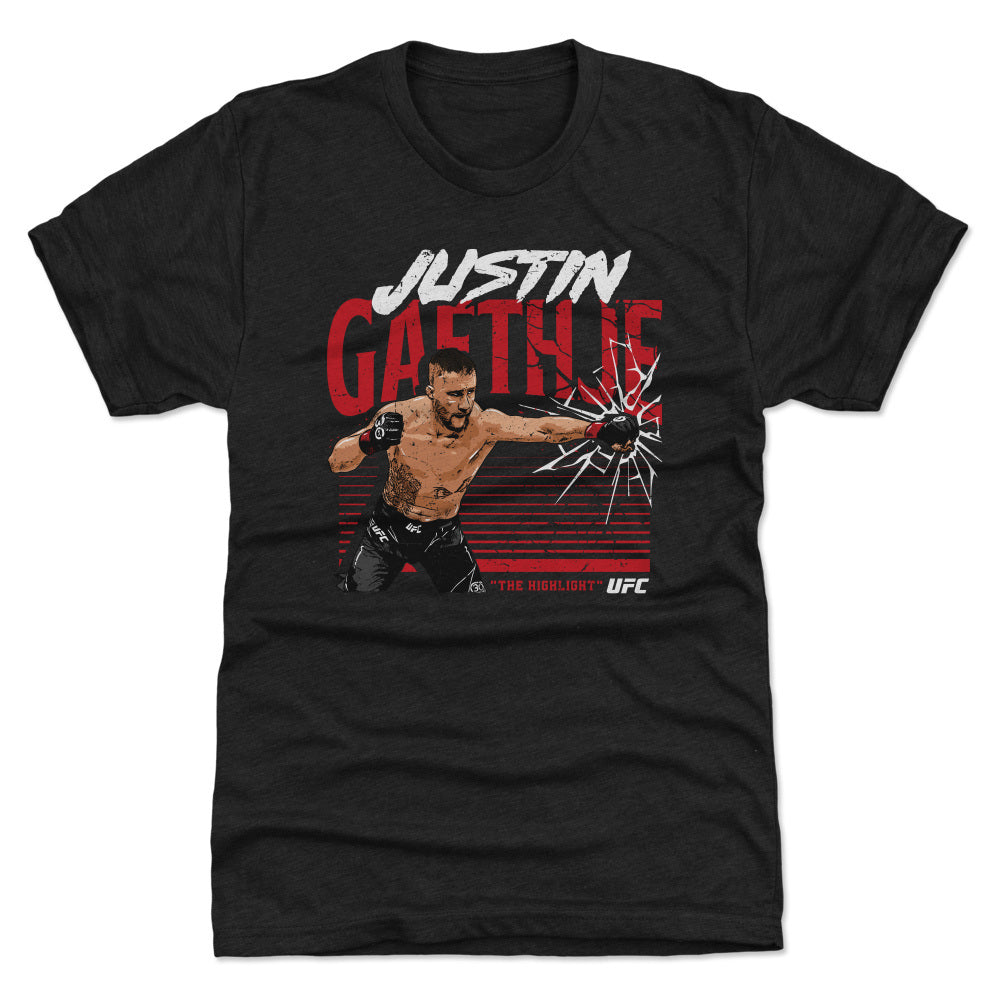 Justin Gaethje Men&#39;s Premium T-Shirt | 500 LEVEL