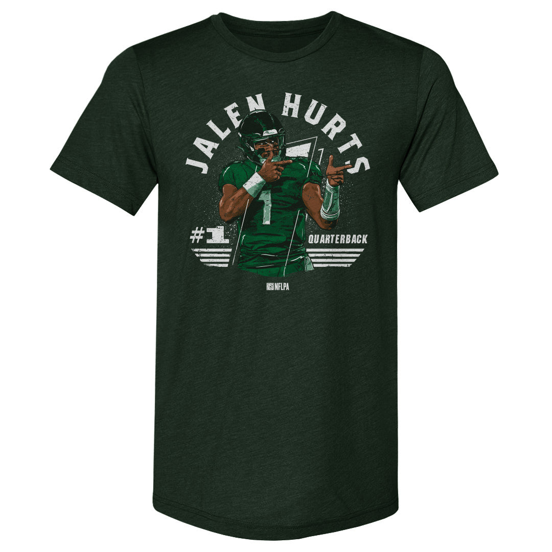 Jalen Hurts Men&#39;s Premium T-Shirt | 500 LEVEL