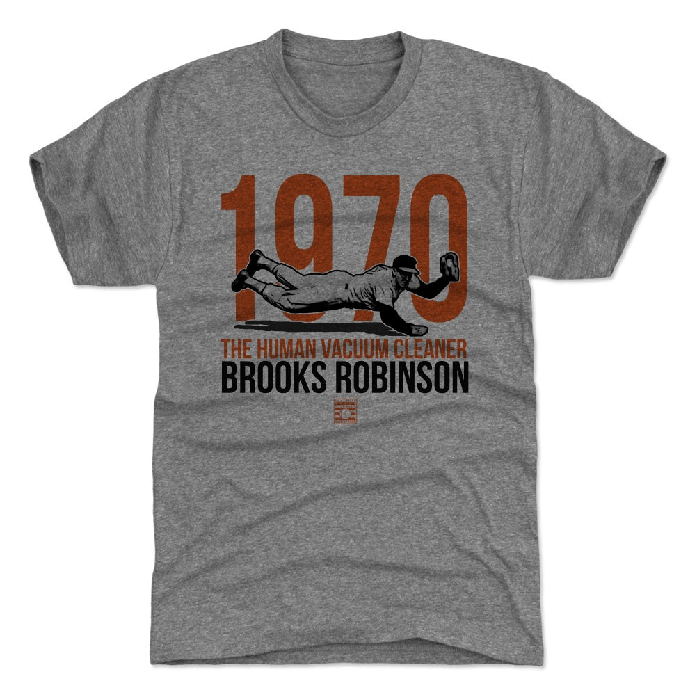 Official brooks robinson human vacuum cleaner baltimore shirt