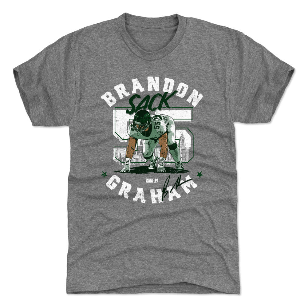 Brandon Graham Men Jersey Black / Green Eagles
