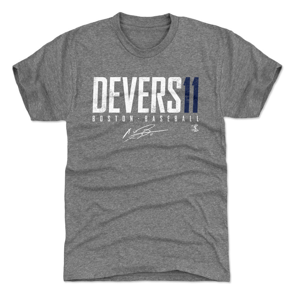 Boston Red Sox Men's 500 Level Rafael Devers Boston Navy Shirt