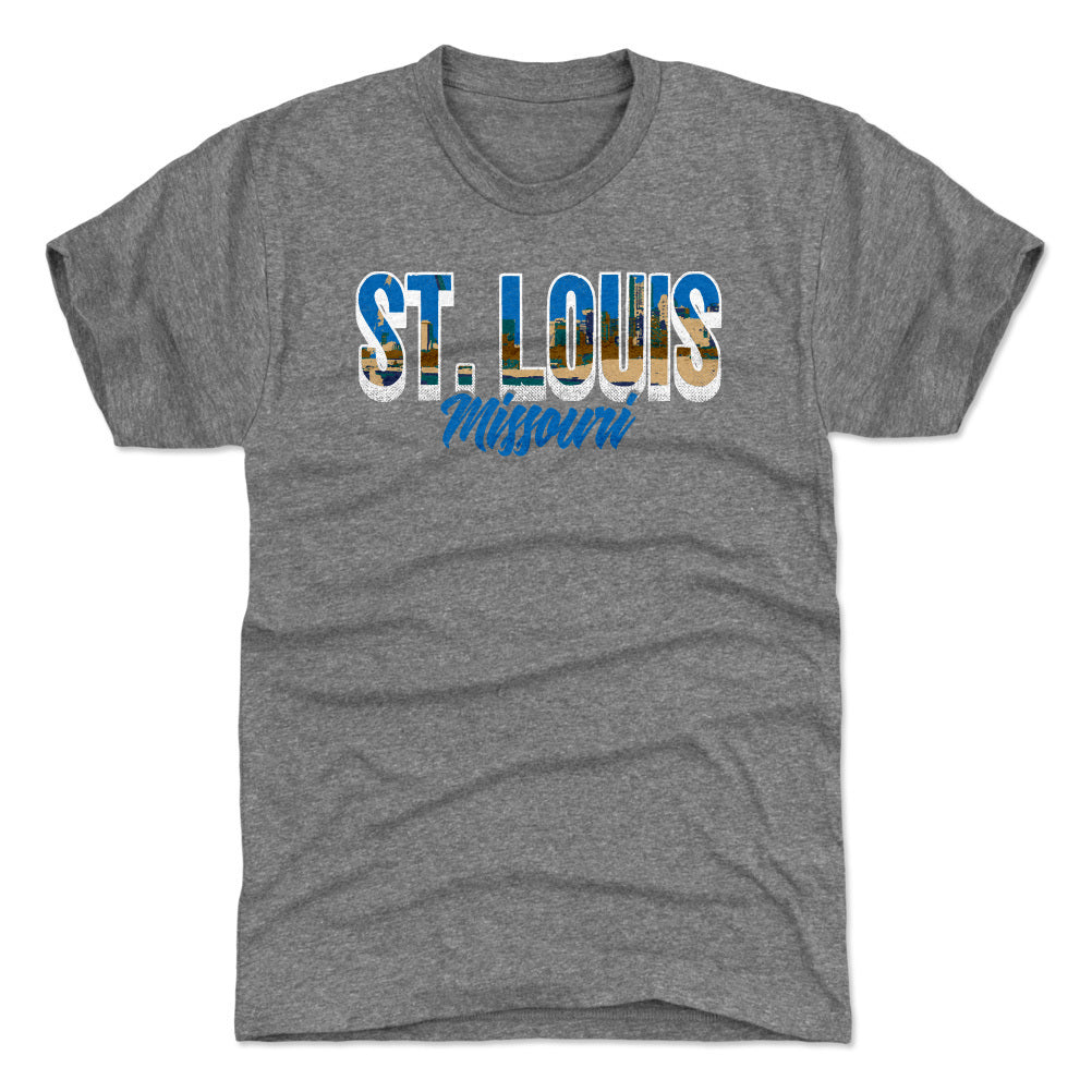 Men's 500 Level St. Louis St. Louis Gray T-Shirt