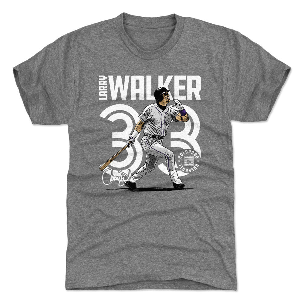 Men’s Nike Larry Walker Colorado Rockies Hall of Fame Class of 2020 Name &  Number T-Shirt