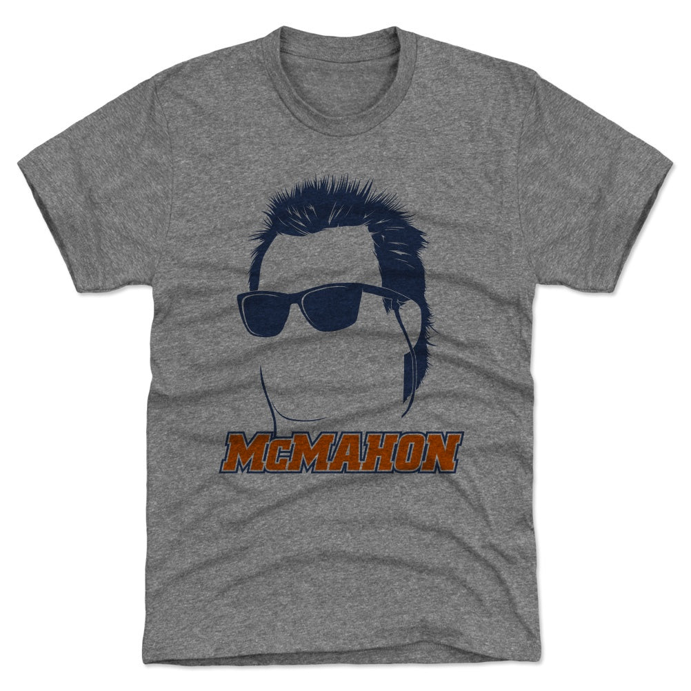 Jim McMahon Backer T-Shirt - Ash - Tshirtsedge