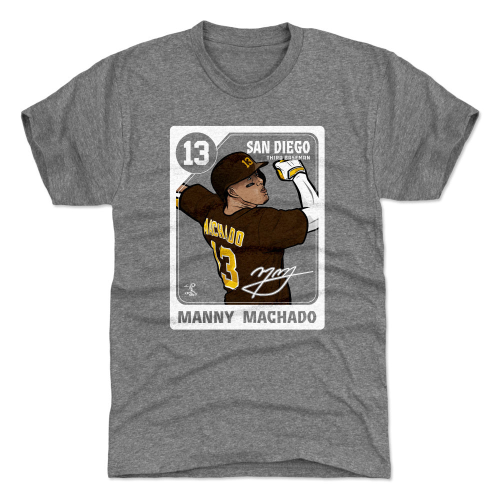 500LVL Manny Machado Kids T-Shirt - San Diego Baseball Manny Machado Retro Wht