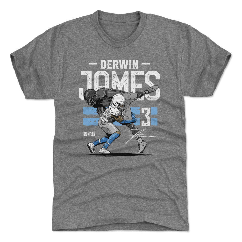 Derwin James Shirt, Los Angeles Football Men's Cotton T-Shirt